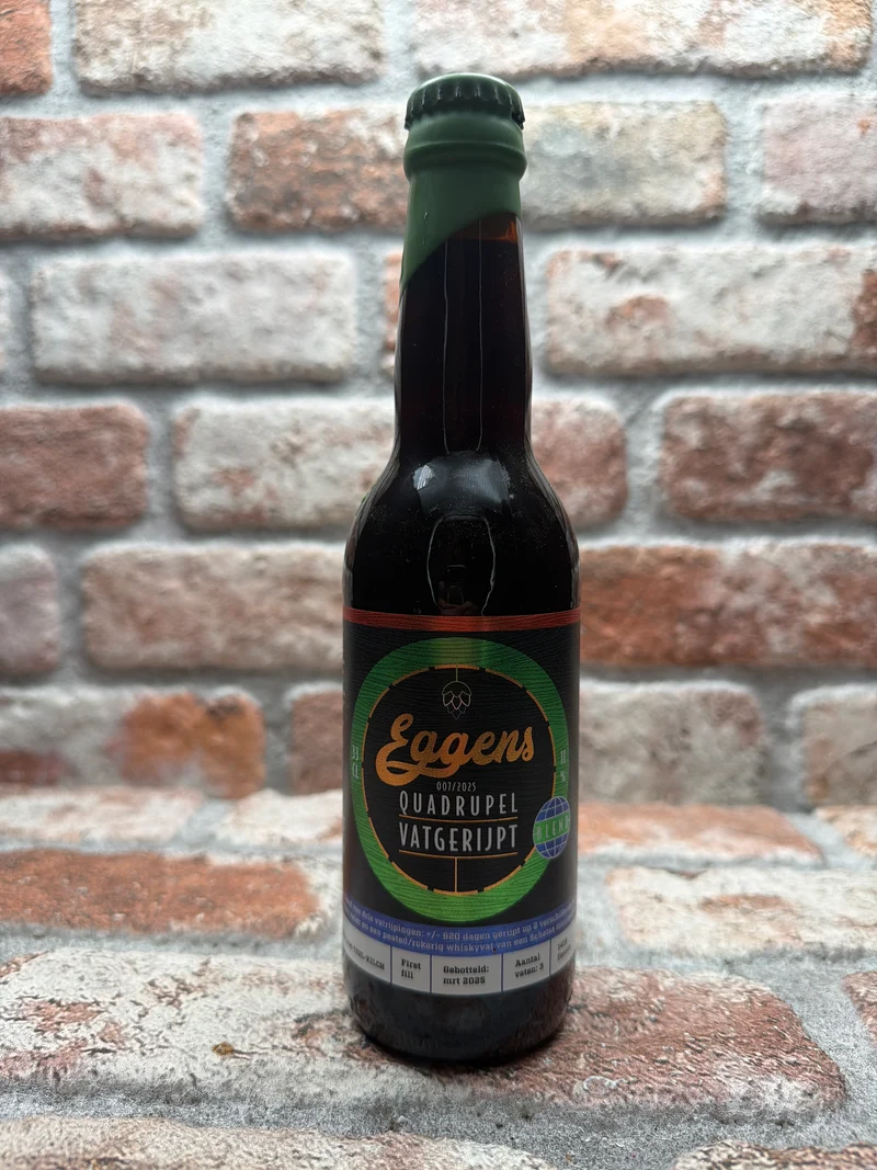 Eggens Quadrupel Vatgerijpt 007/2025 - 33 CL