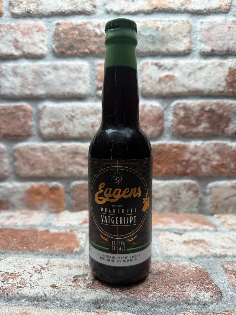 Eggens Quadrupel Vatgerijpt 005/2023 Teeling Whiskey - 33 CL