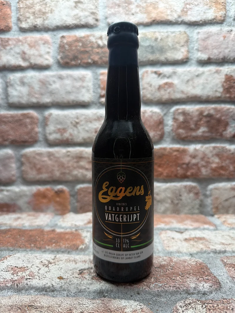 Eggens Quadrupel Vatgerijpt 010/2023 - Lambay Whiskey - 33 CL