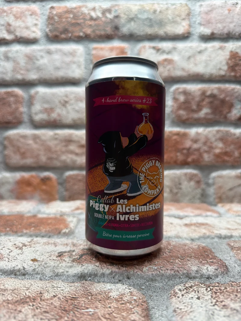 The Piggy Brewing Company Collab Piggy X Alchimistes IPA - 44 CL