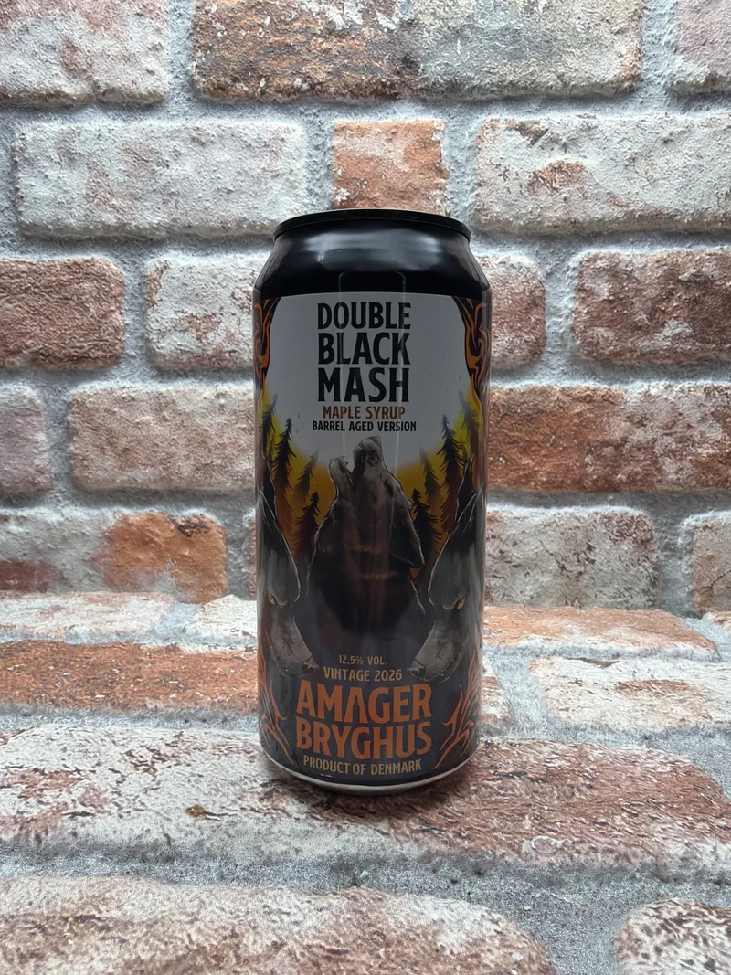 Amager Bryghus Double Black Mash (2026) Maple Syrup Barrel Aged Edition Stout - 44 CL