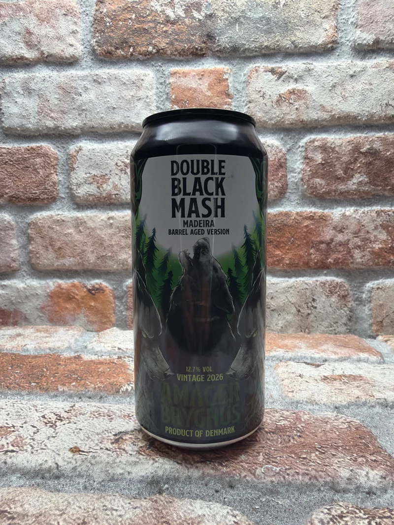 Amager Bryghus Double Black Mash (2026) Madeira Barrel Aged Version Stout - 44 CL
