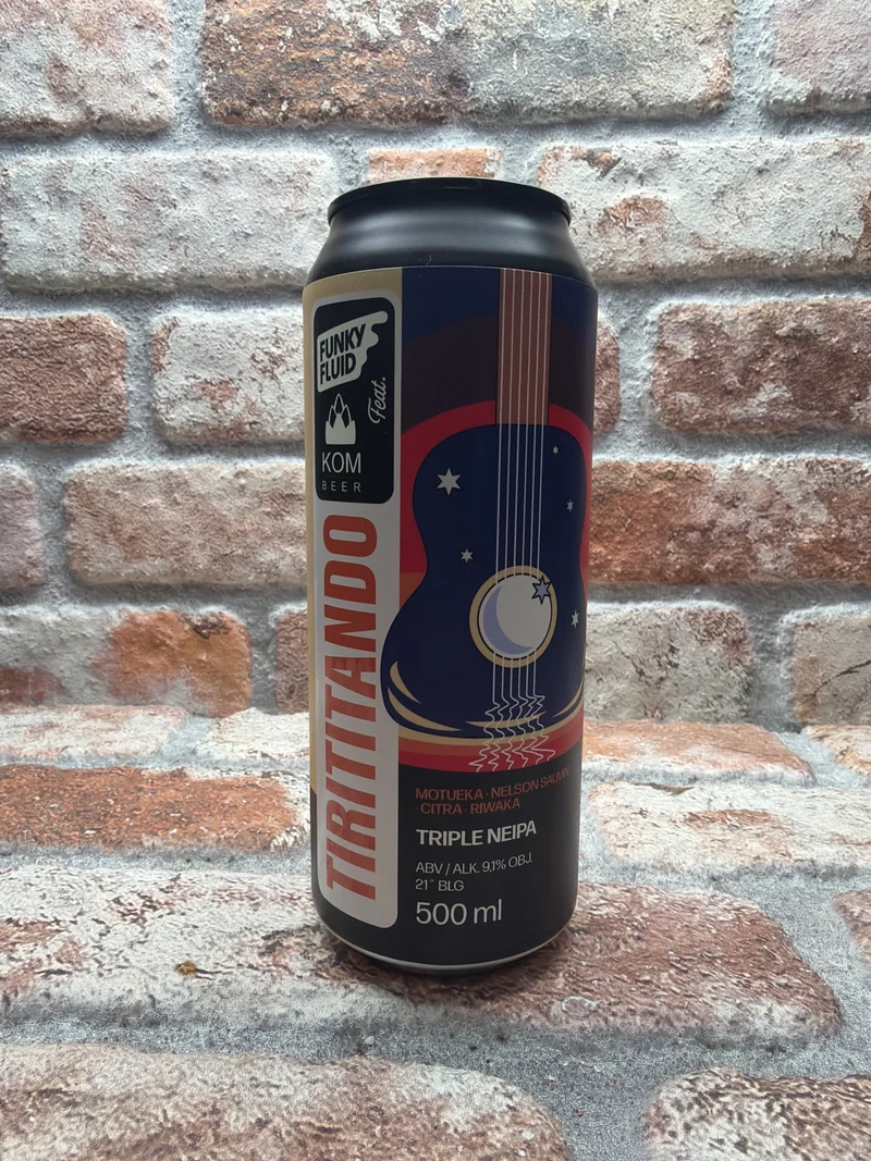 Funky Fluid FEAT. KOM: Tirititando IPA - 50 CL