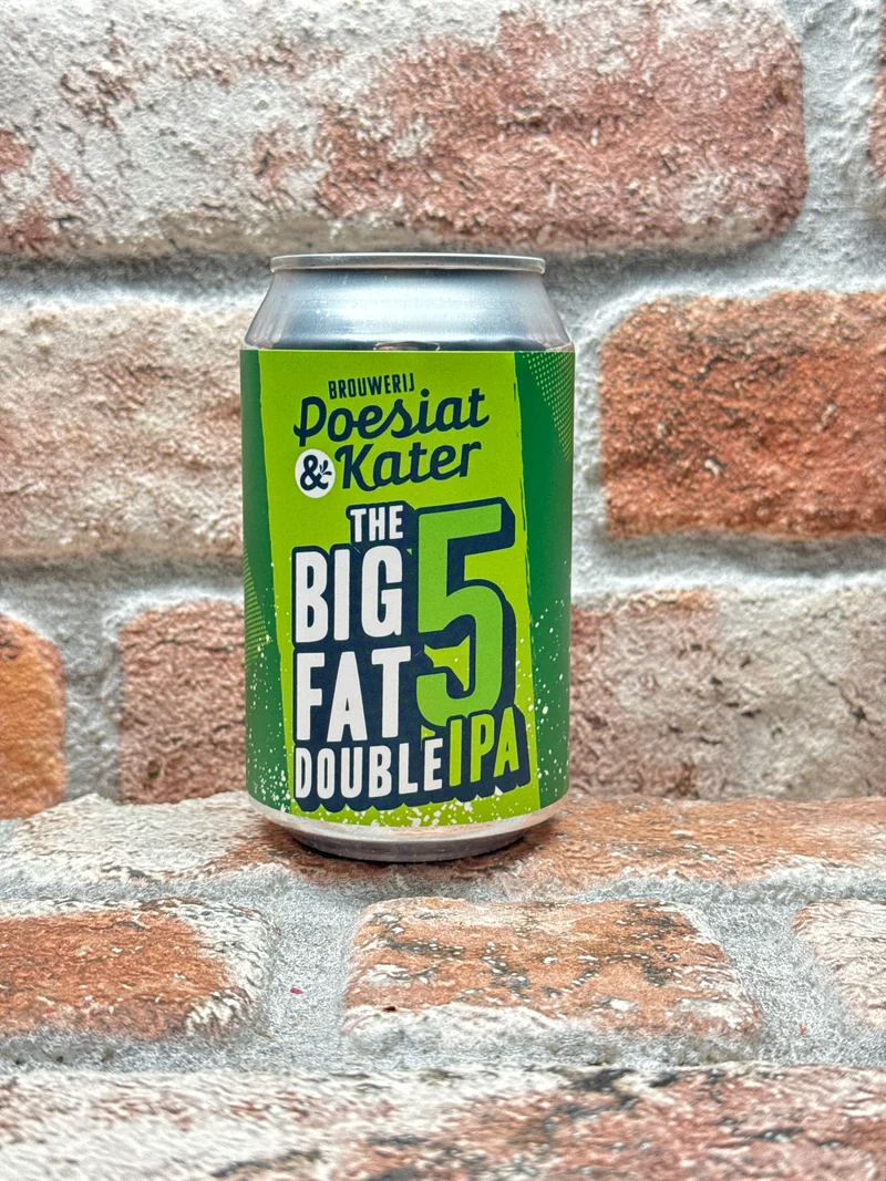 Brouwerij Poesiat & Kater The Big Fat 5 Double IPA - 33 CL