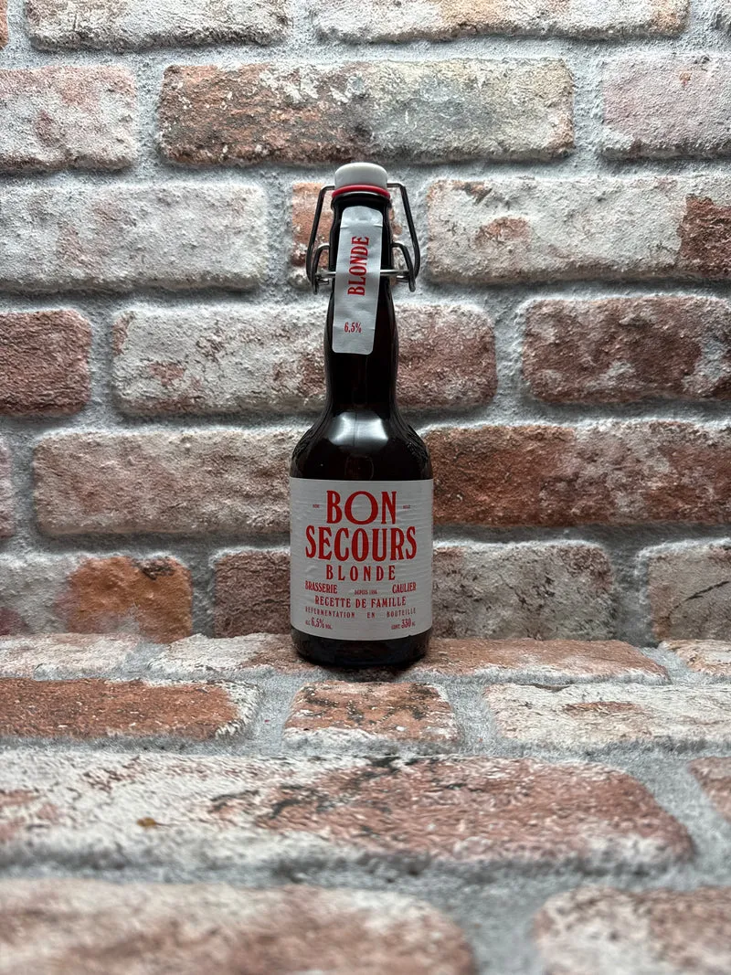 Brasserie Caulier Bon Secours Blonde - 33 CL
