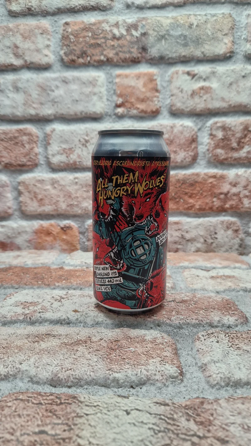 Cervejaria Escafandrista All Them Hungry Wolves IPA - 44 CL