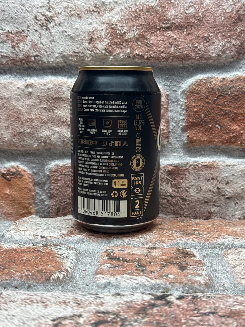 Fierce Beer Very Big Birthday Stout - 44 CL