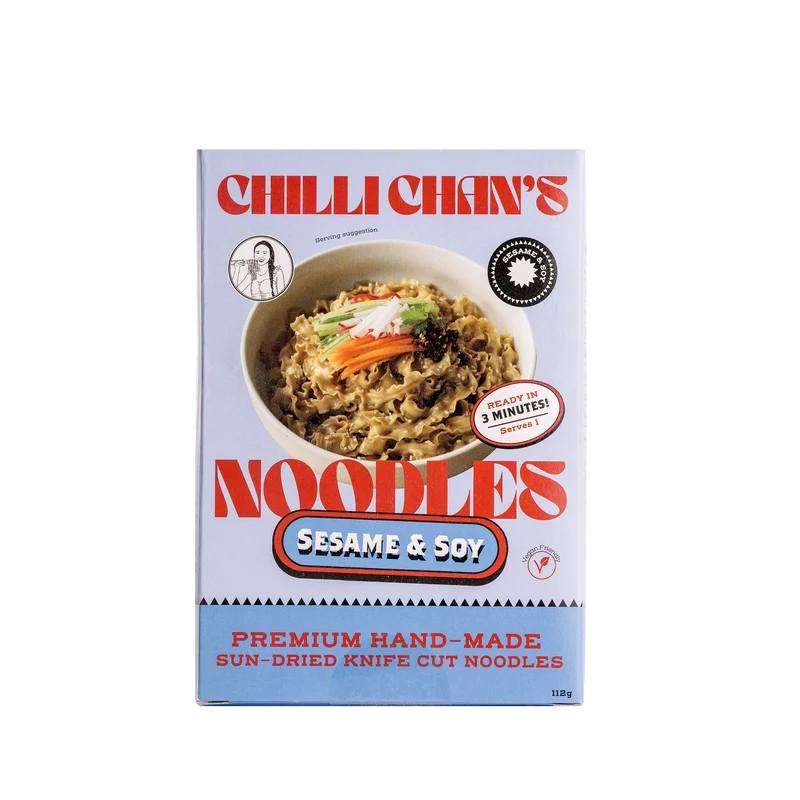 Sun-dried Knife Cut Noodles - Sesame & Soy