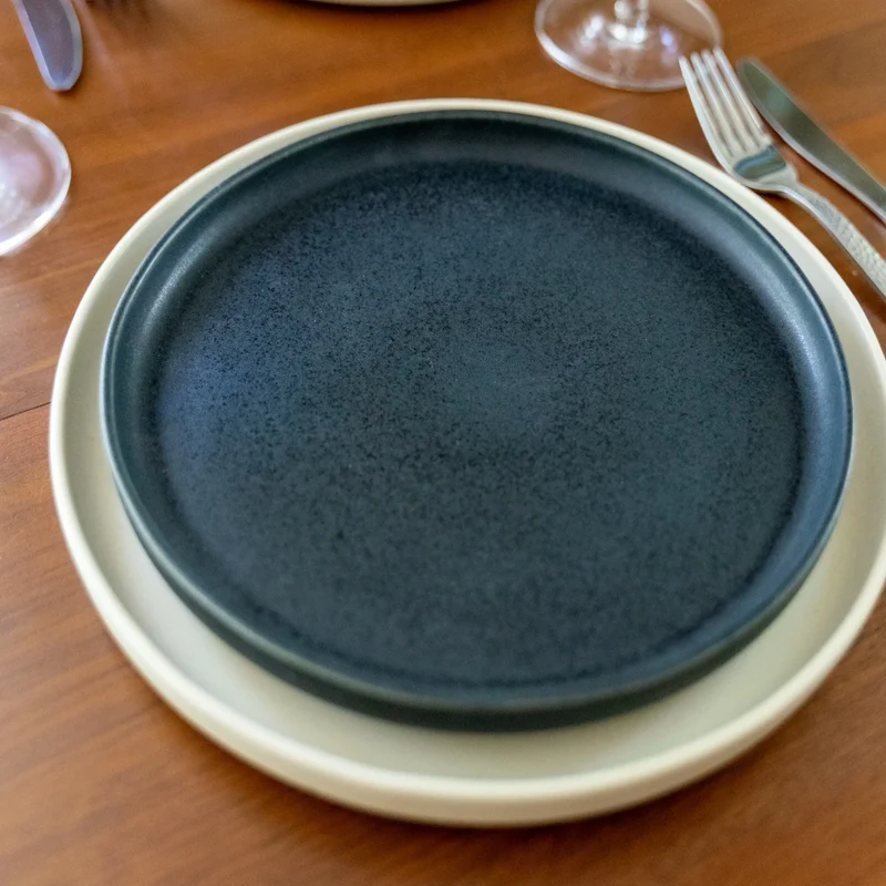 Ontbijtbord Midnight Blue (vanaf 4 stuks)
