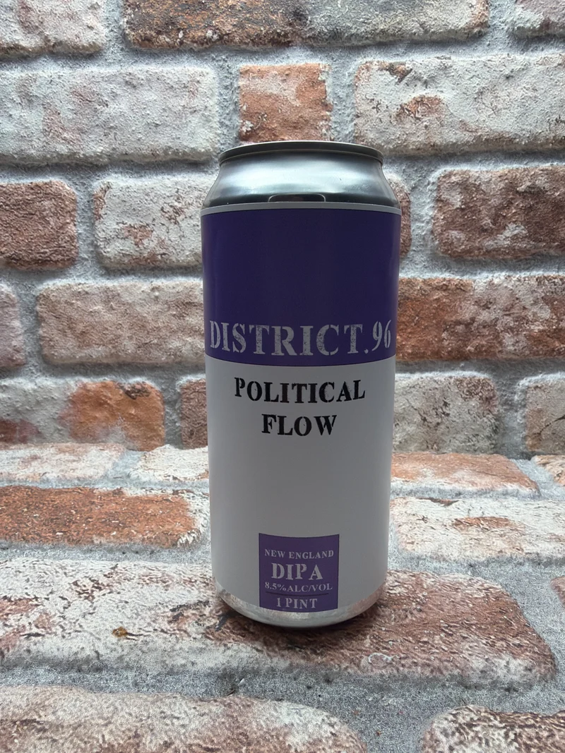 District 96 Beer Factory Political Flow IPA - 47.3 CL (1 pint)