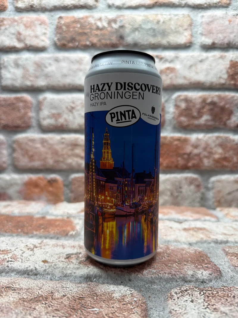 PINTA Hazy Discovery Groningen IPA - 50 CL