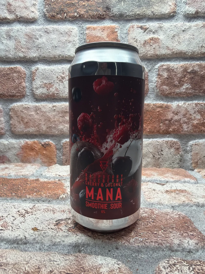 Azvex Brewing Company MANA - Raspberry, Blueberry, Cherry & Coconut Sour - 44 CL