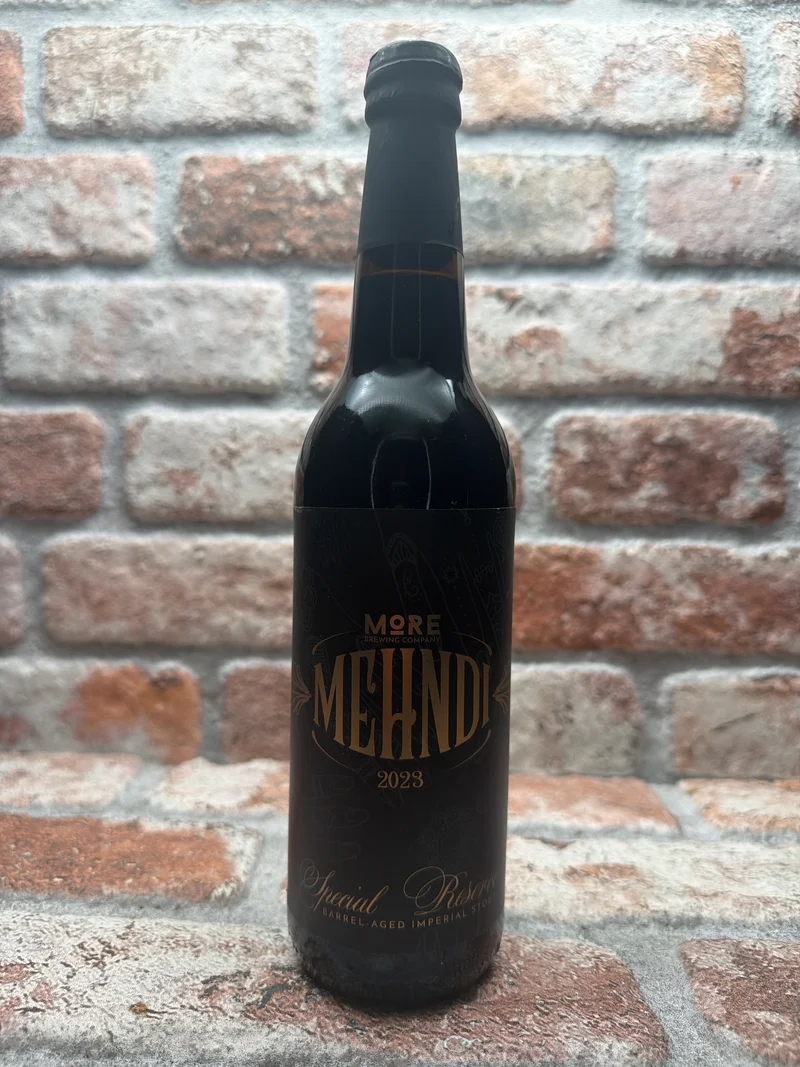 More Brewing Mehndi Special Reserve (2023)(b3) Stout - 50 CL