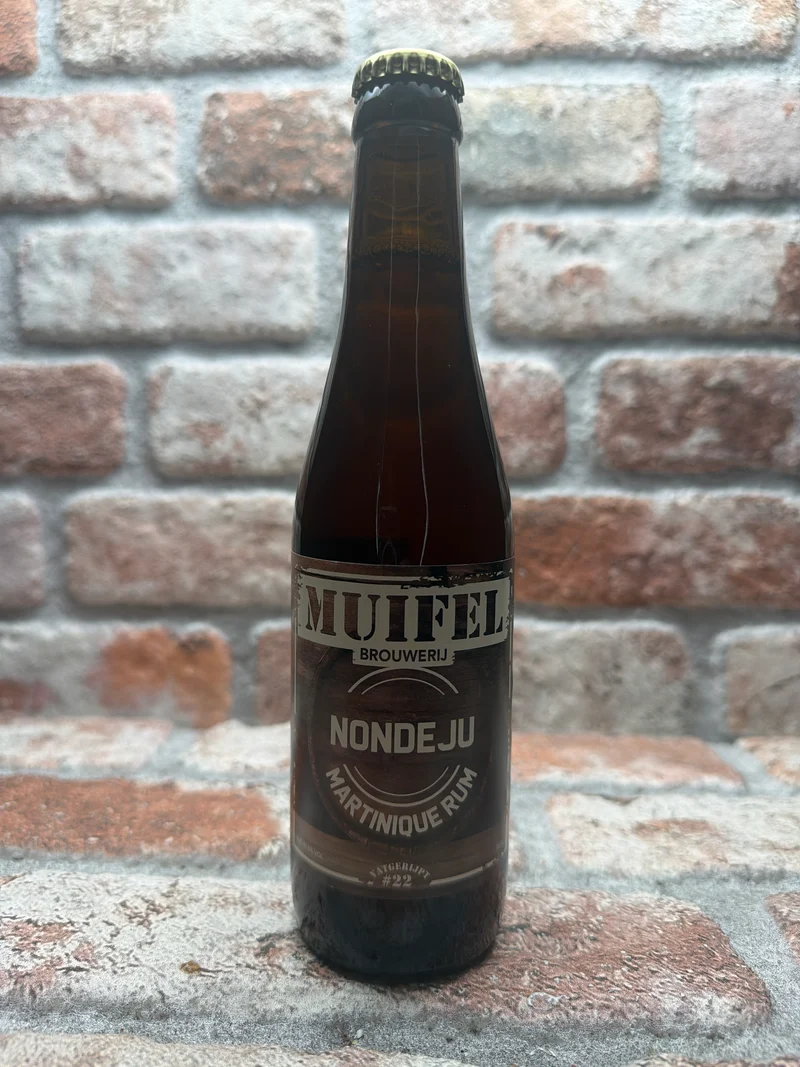 Muifel Brouwerij Vatgerijpt #22 Nondeju Grand Cru Martinique Rum Blond - 33 CL
