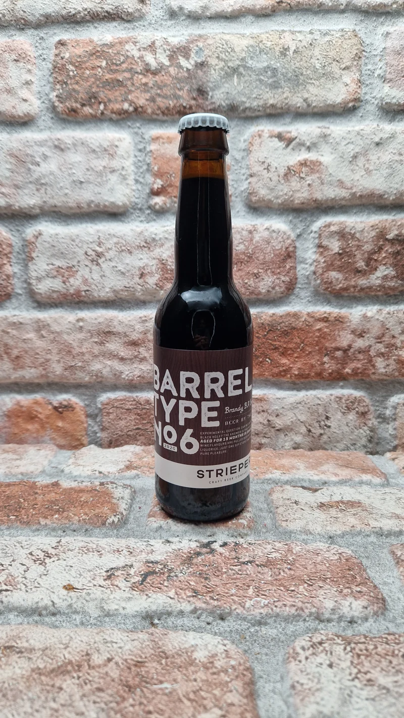 Strieper Craft Beer Company Barreltype No6 Brandy BA Imperial Stout - 33 CL