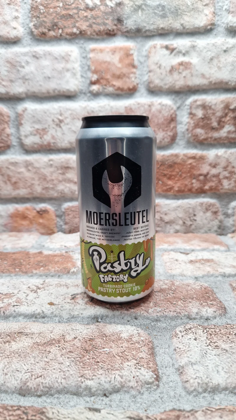 Moersleutel Pastry Factory: Turbinado Cookie Stout - 44 CL