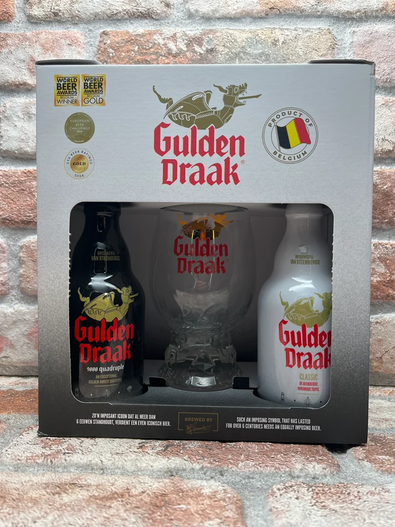 Gulden Draak 2 Bieren Met Glas Cadeaupakket - 33 CL