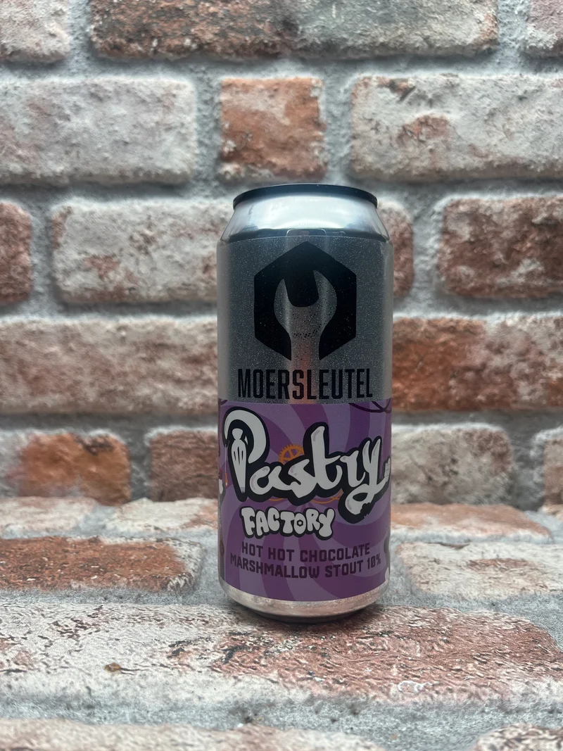 Moersleutel Pastry Factory: Hot Hot Chocolate Marshmallow Stout - 44 CL