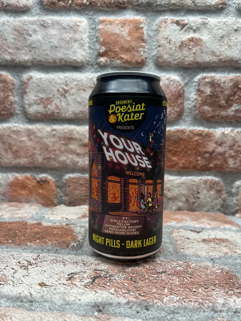 Poesiat & Kater Your House Lager - 44 CL