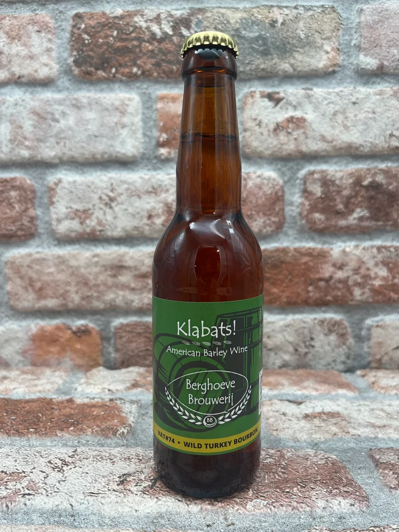 Berghoeve Vat#74 Klabats! Barrel Aged Wild Turkey Bourbon Barleywine - 33 CL