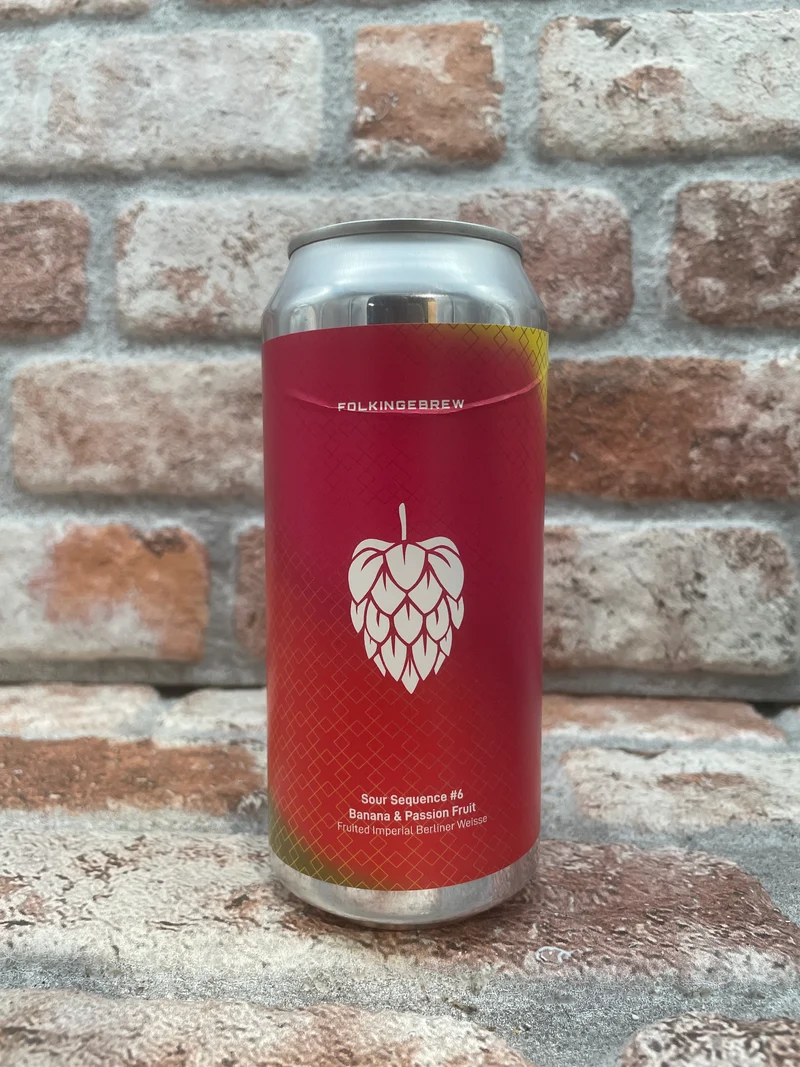 Folkingebrew Sour Sequence #6 Banana & Passion Fruit Sour - 44 CL
