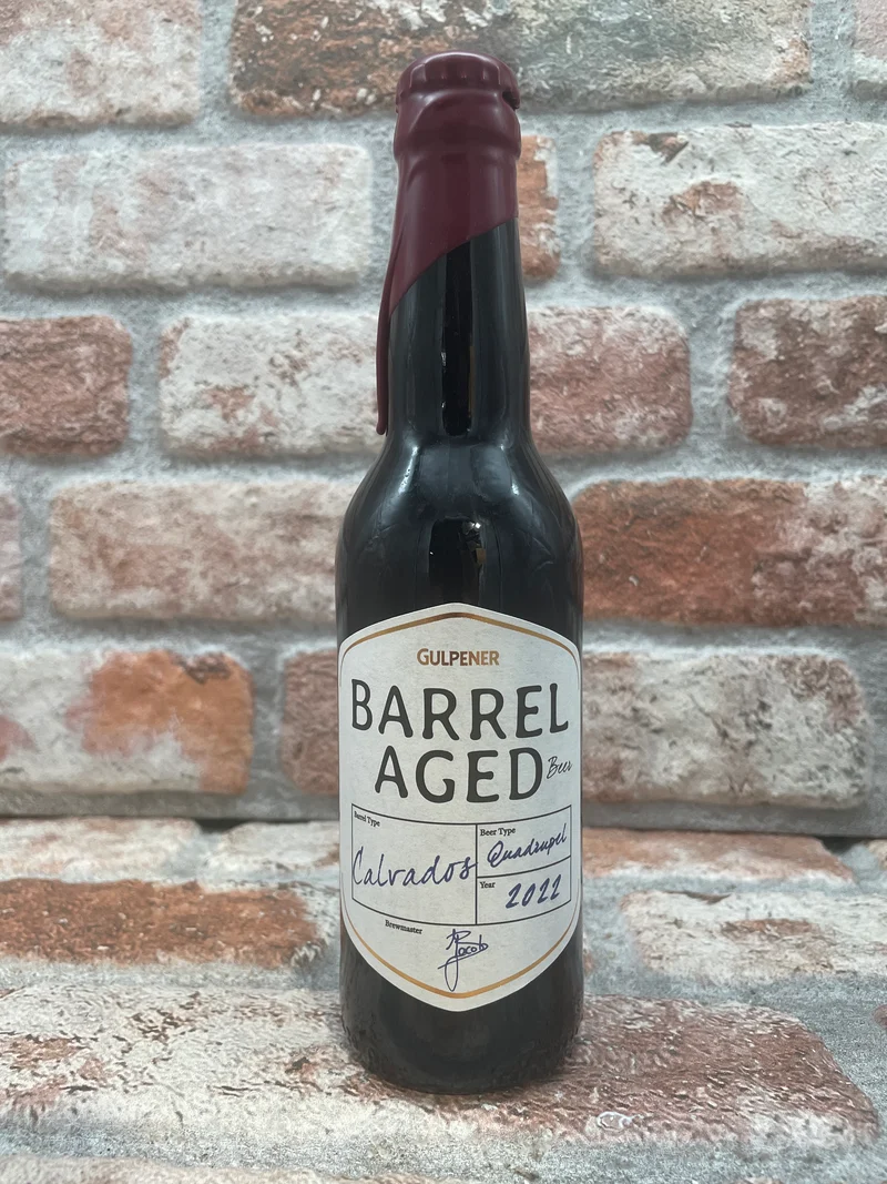 Gulpener Barrel Aged Quadrupel _ Calvados 2022 Quadrupel - 33 CL