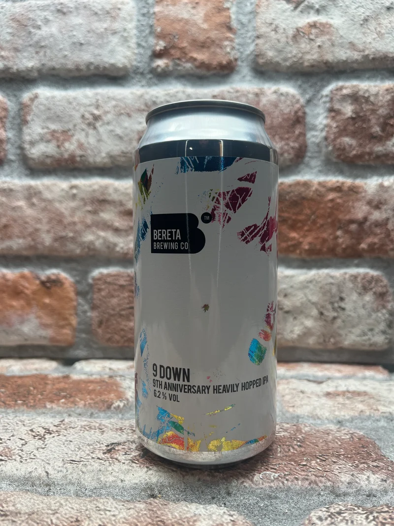 Bereta Brewing 9 Down IPA - 44 CL