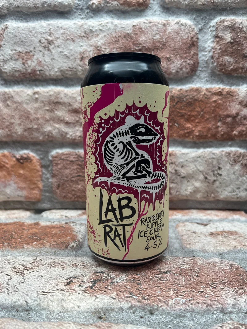 Ossett Brewery Lab Rat - Raspberry Ripple Ice Cream Sour - 44 CL