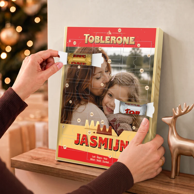 Toblerone adventskalender - Toblerone design