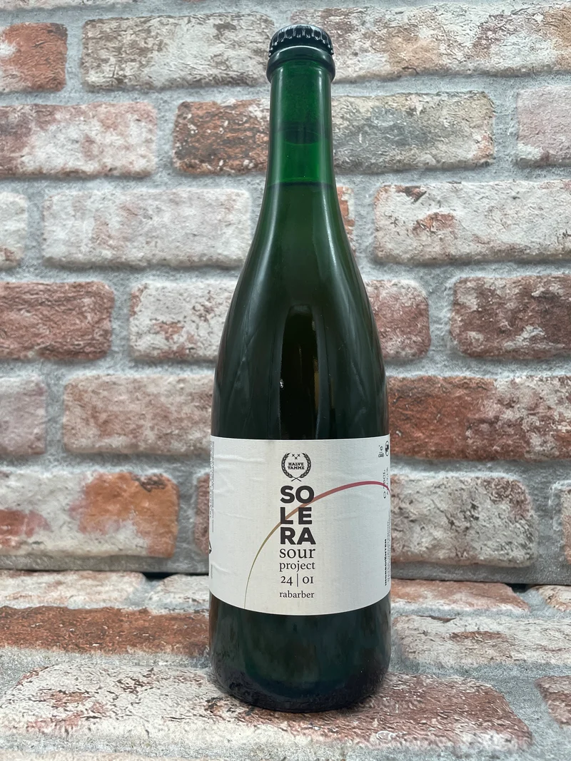 Brouwerij Halve Tamme Solera Sour Project 24 | 01 Rabarber Wild Ale - 75 CL