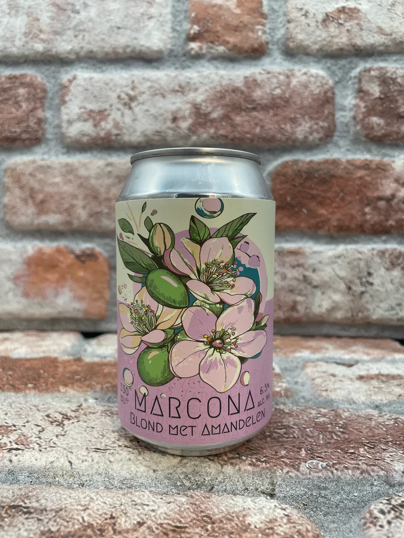 Cerveceria De Zarra Marcona Met Amandelen Blond - 33 CL