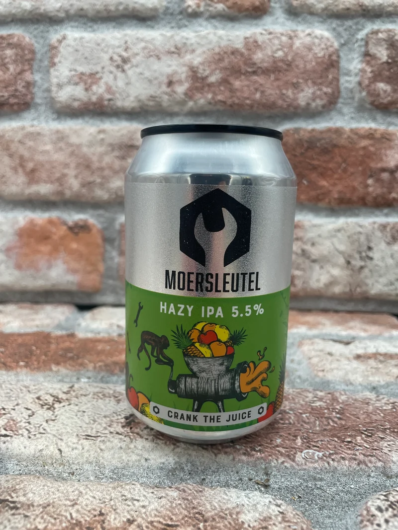 Moersleutel Crank The Juice Hazy IPA - 33 CL