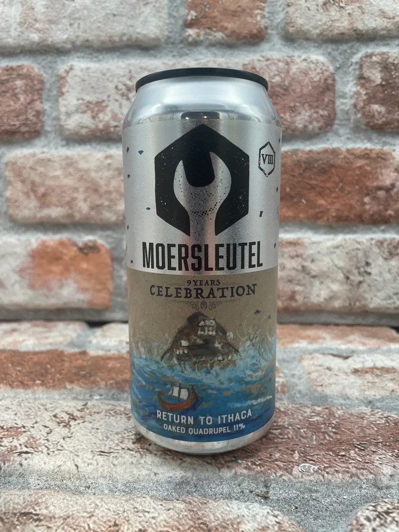 Moersleutel 9 years: Return To Ithaca Oaked Quadrupel - 44 CL