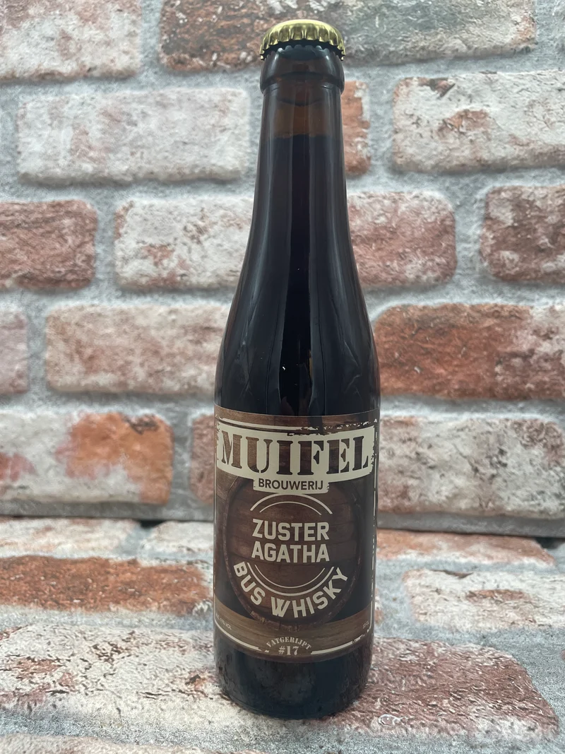 Muifel Brouwerij Vatgerijpt #17 Zuster Agatha Bus Whisky Quadrupel - 33 CL