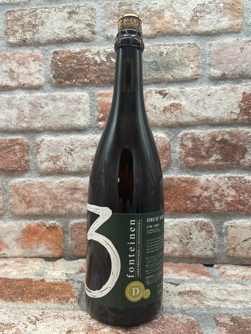 3 Fonteinen Druif Souvignier Gris 2021 Lambiek/Geuze - 75 CL
