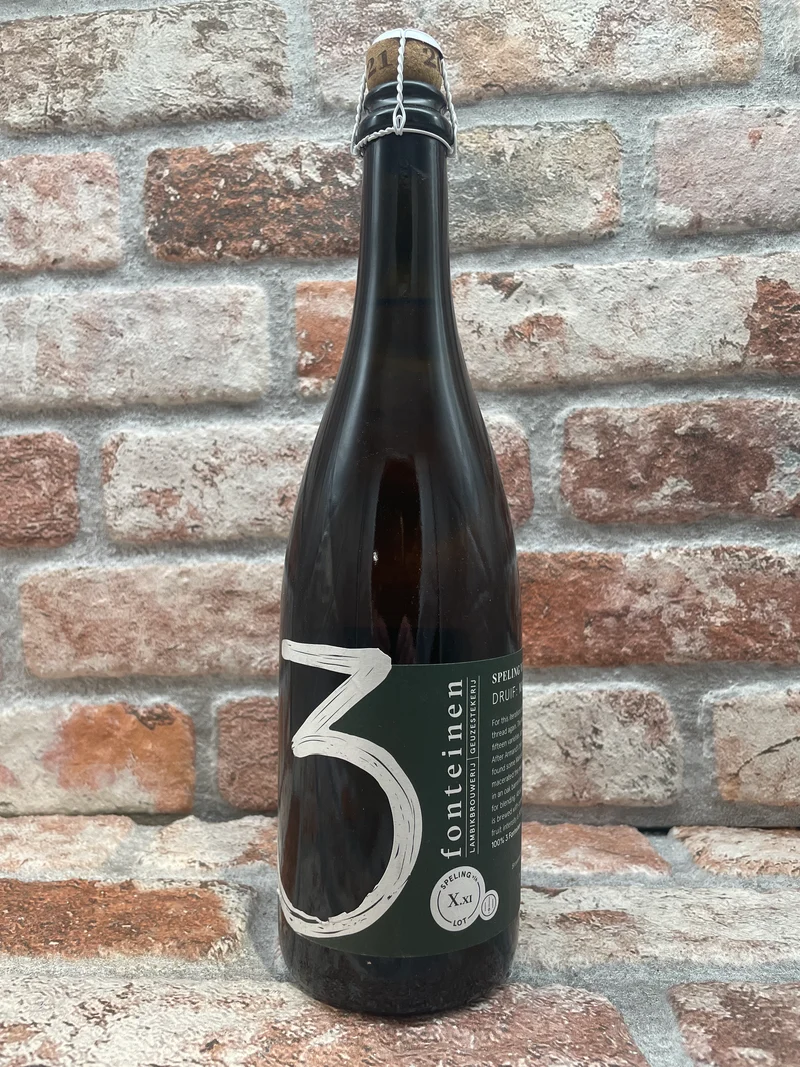 3 Fonteinen Speling Van Het Lot X.XI 2021 Lambiek/Geuze - 75 CL