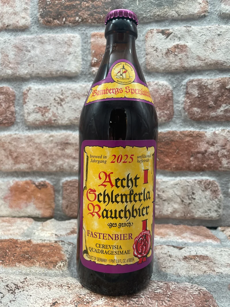 Aecht Schenkerla Rauchbier - Fastenbier 2025 - 50 CL