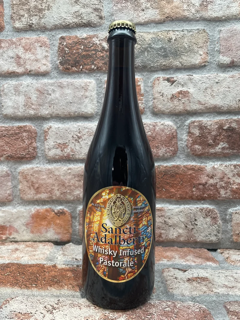 Sancti Adalberti Whisky Infused Pastorale Ale - 75 CL
