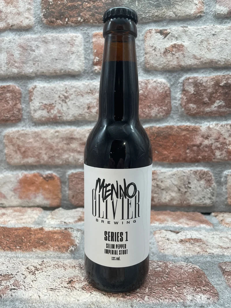 Menno Olivier Series 1 : Selim Pepper Stout - 33 CL