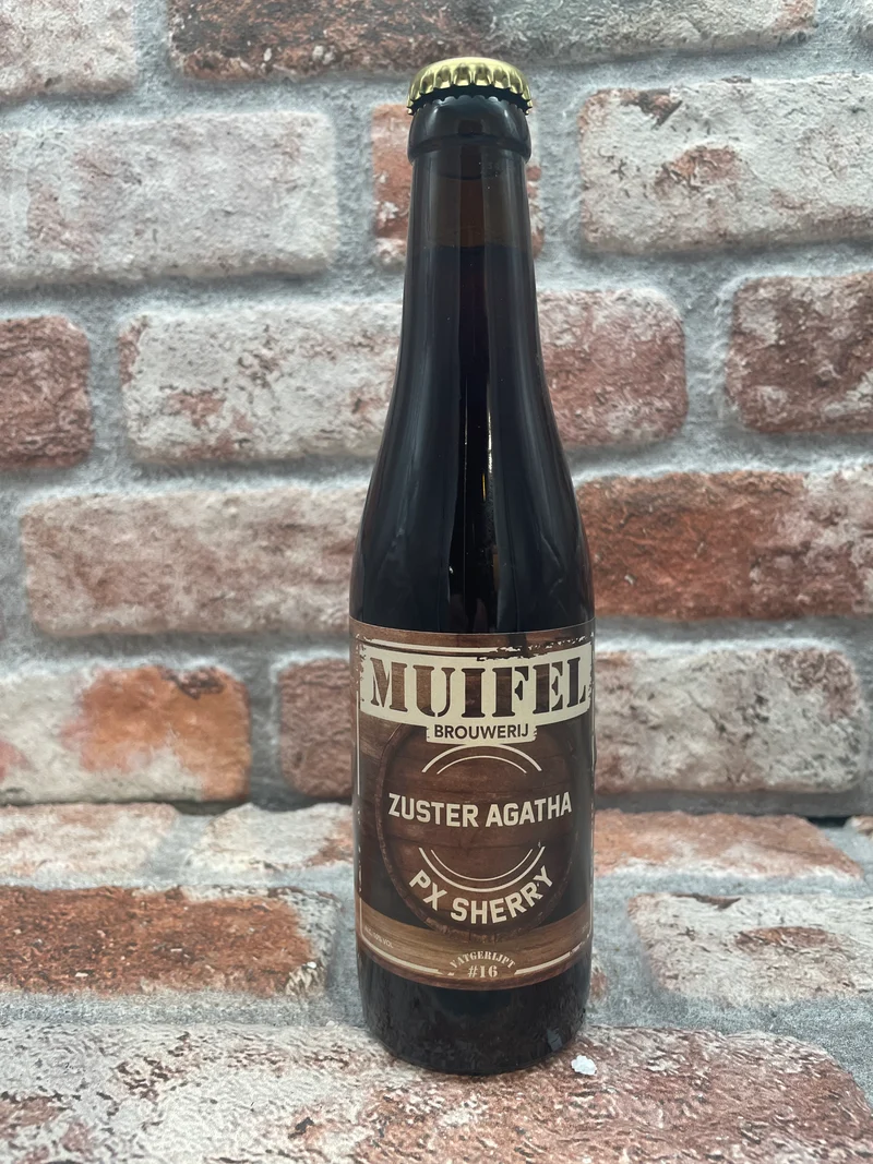 Muifel Brouwerij Vatgerijpt #16 Zuster Agatha PX Sherry Quadrupel - 33 CL