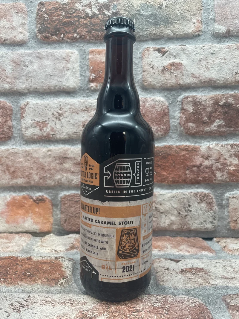 Bottle Logic Quarter Up! 2021 Stout - 50 CL