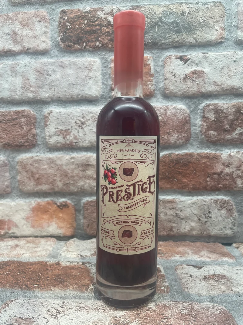 Pips Meadery Cranberry Prestige Medebier - 37.5 CL