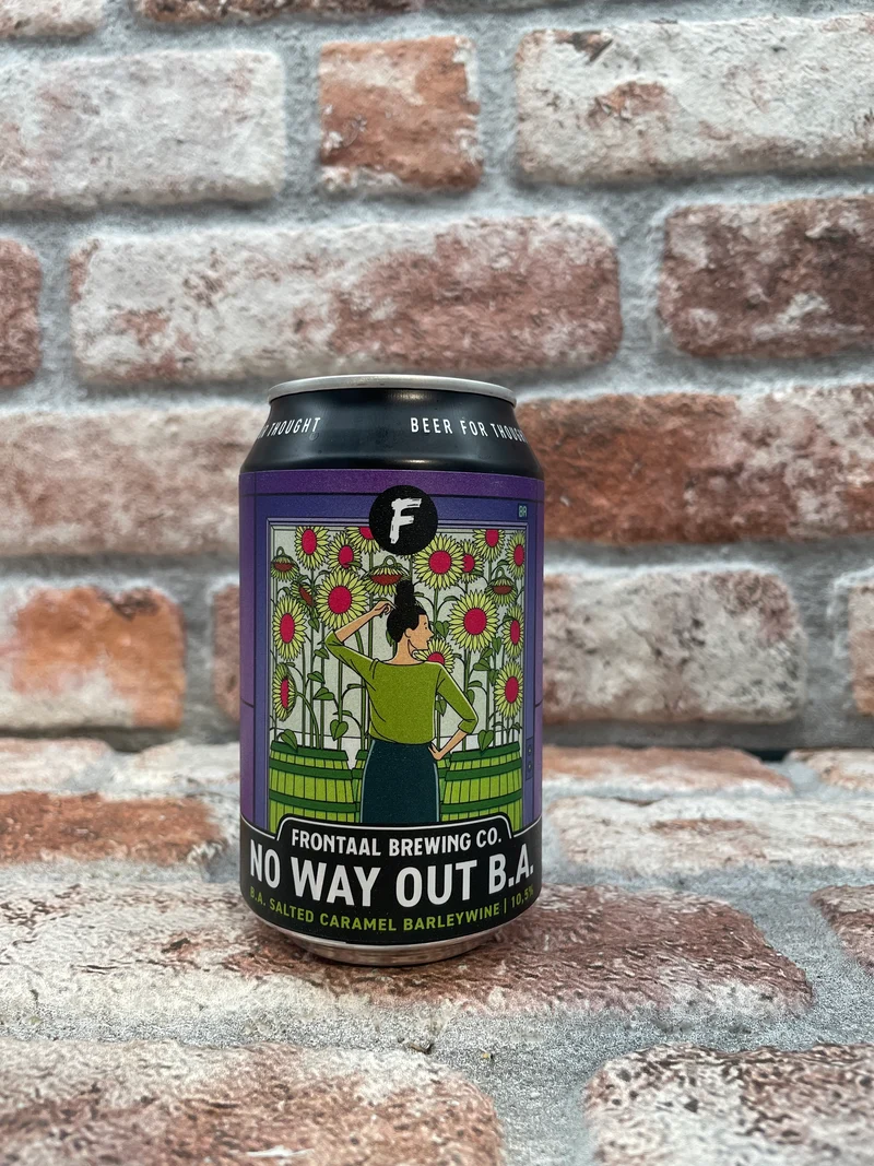 Frontaal No Way Out B.A. Salted Caramel Barleywine - 33 CL