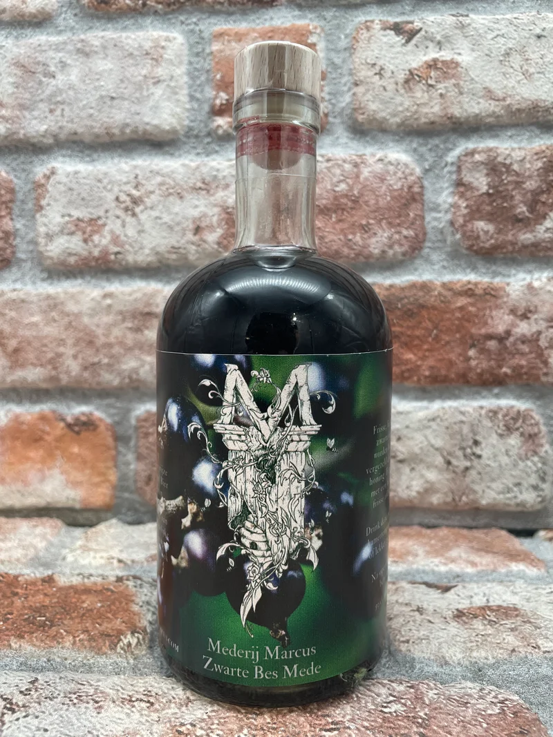 Mederij Marcus Zwarte Bes Mede 2024 Medebier - 50 CL