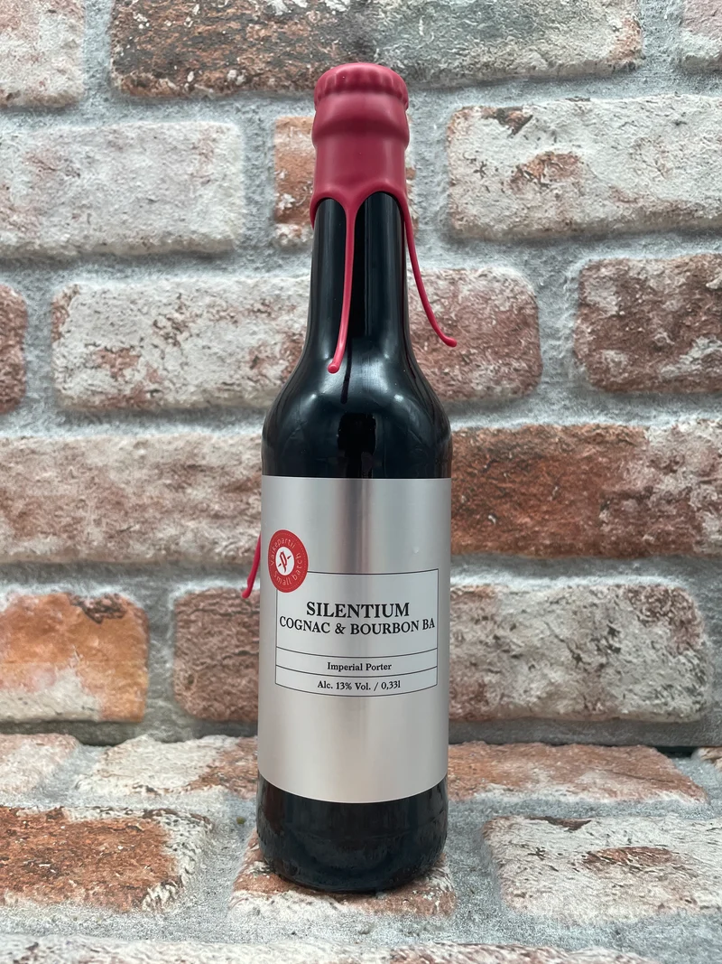 Pühaste Silentium - Cognac & Bourbon BA (Silver Series) Porter - 33 CL