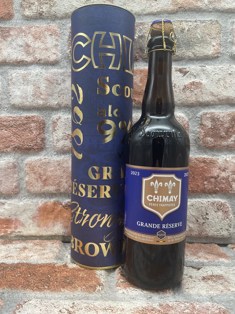 Chimay Grande Réserve (Blue) Koker 2023 Quadrupel - 75 CL
