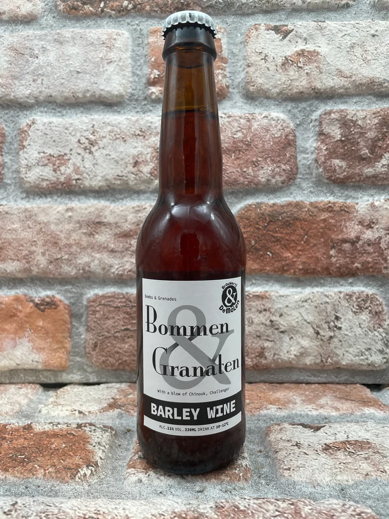 Brouwerij de Molen Bommen & Granaten Barleywine - 33 CL