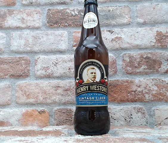 Henry Westons Vintage Medium Sweet Cider - 50 CL