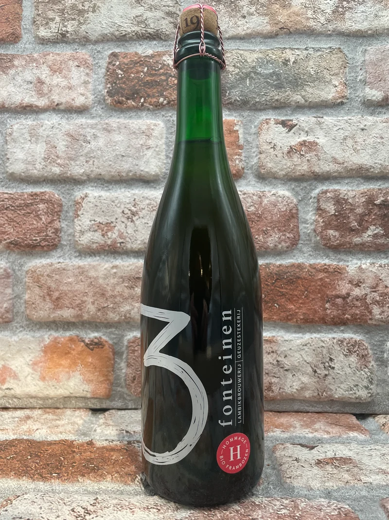 3 Fonteinen Hommage Bio Frambozen (season 18/19) Blend No. 110 Lambiek/Geuze - 75 CL