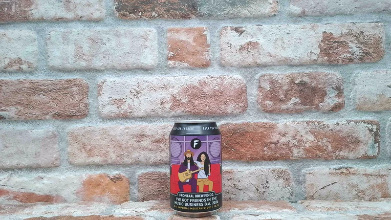 Frontaal I've Got Friends In the Music Business B.A. 2024 Stout - 33 CL